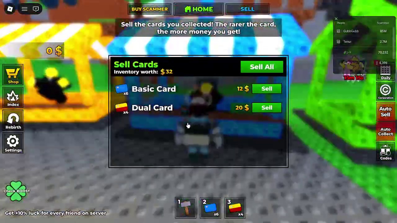 Early Earnings and Selling Cards