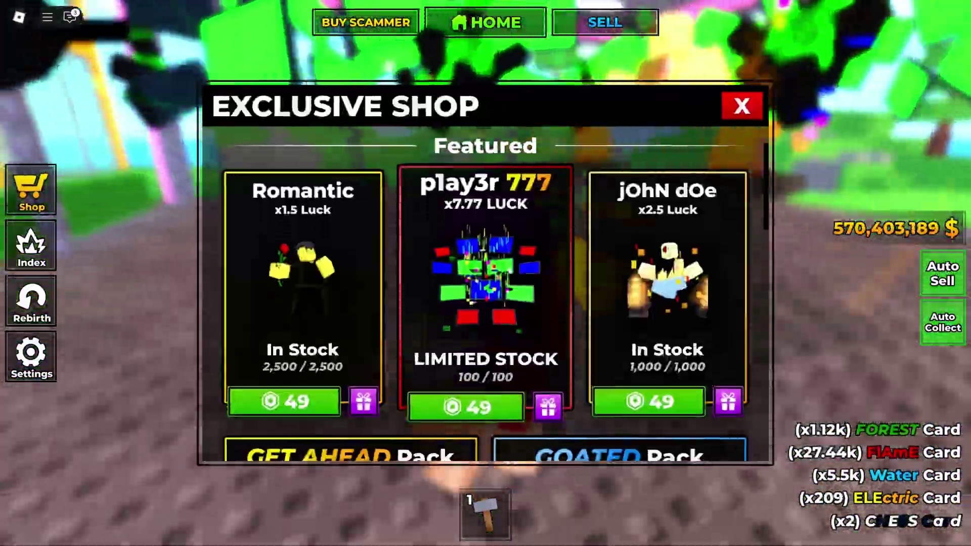 Evaluating Shop & Robux Spending